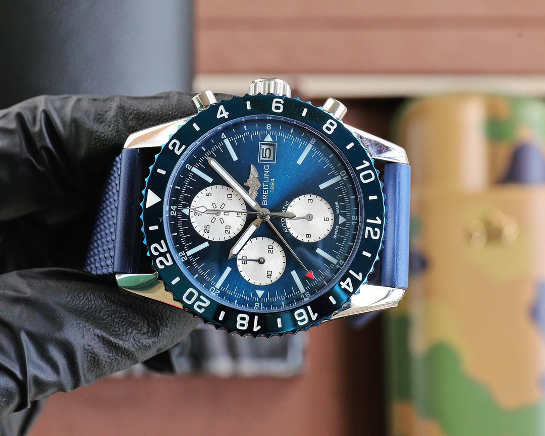 Breitling Aurora Blue